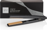 ghd Original Hair Straightener & Styler (Upgraded) – for Sleek, Smooth & Soft Styles with Enhanced Shine, No Extreme Heat Damage – for All Hair Types – (UK Plug)