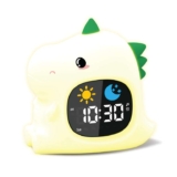 groov e Cuties Alarm Clock with LED Night Light, White Noise & Sleep Training – Rory Dinosaur