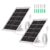 honecumi Solar Panel for Arlo Pro 2/3/4/5S, Ultra 2 & Floodlight Cameras, 5V7W Outdoor Power, IP65 Waterproof with 13.1 Magnetic Cable