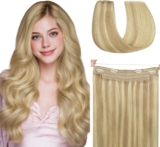 hotbanana Wire Hair Extensions, Easy-to-Wear Invisible Line 12 Inch 70g