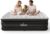 iDOO Inflatable Air Mattress, King Size Airbed with Built-in Pump, Double Blow Up Mattress in 3 Mins Fast Inflation, Upgraded Flocked Surface Comfort Air Bed for Home&Camping Use -203x152x46cm