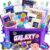 iKidiki Slime Making Kit, Toys for 6 7 8 9 10 11 12 Year Old Girls Boys Gifts Birthday Galaxy Slime Kits for Girls 6-12 Year Old Girl Boy Gifts Fluffy Slime Kids Birthday Presents Craft Kits for Kids