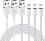 iPhone Charger Cable 3Pack 1.8M MFi Certified Fast Charging Lightning Cable