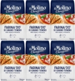 il Molino Chiavazza – Authentic Italian Soft Wheat Type 00 Pizza Flour 1kg – Pack of 6. Sold & dispatched by Alpine Heights