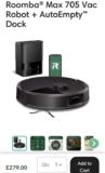 irobot Roomba Max 705 Vac Robot AutoEmpty Dock