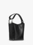 kate spade new york Halo Leather Mini Bucket Bag, Black