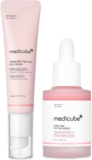 medicube PDRN Peptide Serum Duo for Face & Eye: PDRN Peptide Eye Serum and Salmon DNA Facial Serum for Radiant, Plump Skin Korean Skincare, Gifts for Women, Skin Care Set