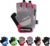 meteor Fingerless Kids Gloves Breathable & Shock-Absorbing Cycling Gloves Lightweight Fingerless Design MTB, Gym, Fitness Anti-Slip Palm Hand Protection For Boys, Girls, Teens, and Adults