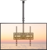 monTEK Ceiling TV Bracket for 37-75 inch Flat Screen Displays Tilt and Swivel, Height Adjustable, Flat & Sloped Ceilings, Up to 50kg, Max VESA 400x400mm