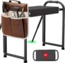 seasky Garden Kneeler and Seat, Anti-Tipping Foldable Gardener Stool Widened Thick Soft Kneeling Pad, Gardening Kneeling Bench with Handles with Tool Bag, Gardening Gift for Seniors Women