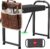 seasky Garden Kneeler and Seat, Anti-Tipping Foldable Gardener Stool Widened Thick Soft Kneeling Pad, Gardening Kneeling Bench with Handles with Tool Bag, Gardening Gift for Seniors Women
