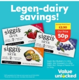 siggis skyr 2% fat Icelandic style Yogurt 2 x 140g- Company shop
