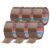 tesapack 64014 Low-Noise Parcel Tape, Pack of 6