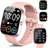 uaue Smart Watch for Women, 2026 New BT5.4 Answer/Make Calls Smartwatches 1.91 HD Fitness Watch with Heart Rate/Sleep Monitor/Step Counter, IP68 Waterproof 110 Sports Activity Tracker