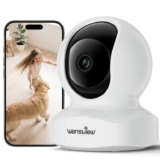 wansview Q5 2K Indoor Security Pet Camera, Pan/Tilt, Night Vision, Two-Way Audio, Motion Tracking, WiFi Prime Only Zhi-Lan Tech /FBA Haul