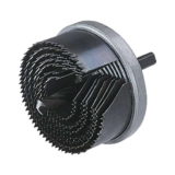 wolfcraft Professional Multi-Blade Hole Saw, Ø 25-62 mm, Cutting Depth 33 mm
