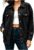 womens jackets denim jackets women with stand collar button down jacket with Flap Chest Pockets dressy casual denim jacket loose fit jean coat autumn clothing