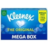 x4 Kleenex Original Facial Tissues Mega Pack